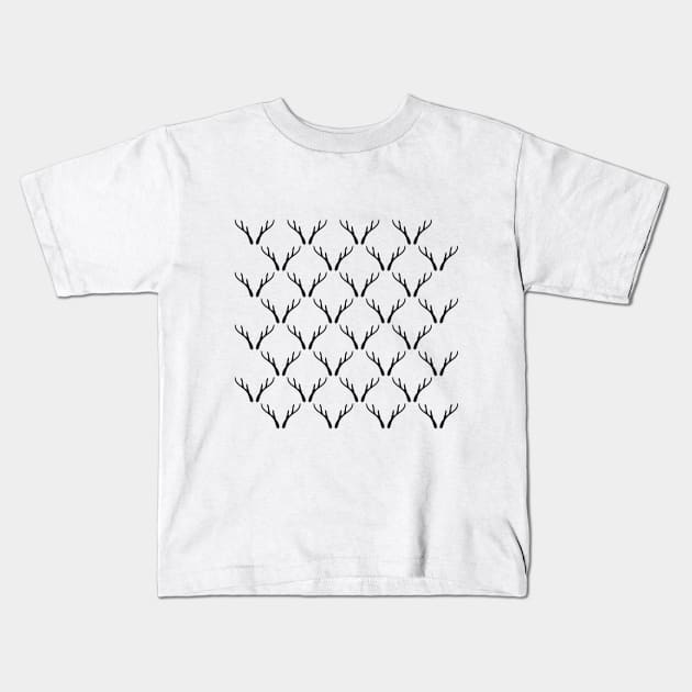 Antler Kids T-Shirt by hedehede